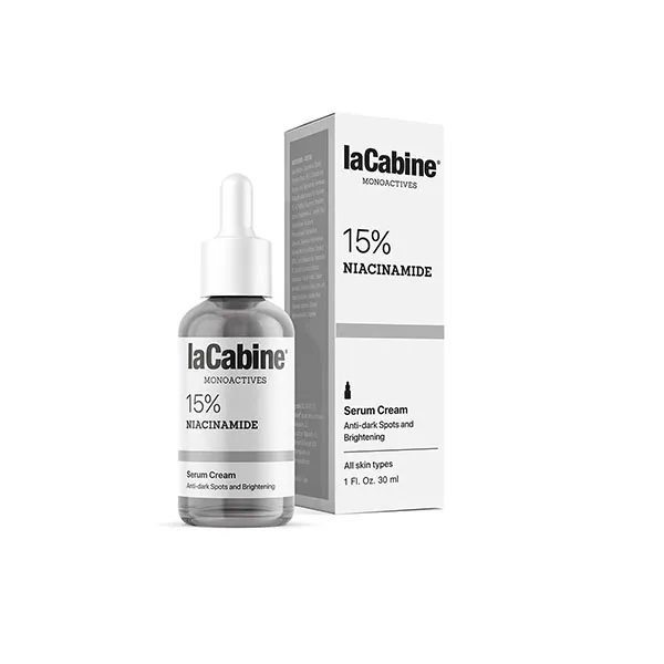 LACABINE NIACINAMIDE 15% 30ML Lacabine Niacinamide 15% Serum Cream 30ML | لاكابين سيروم كريم النياسيناميد 15% – 30 مل