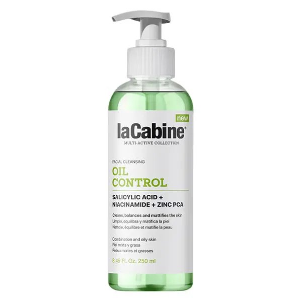 LACABINE OIL CONTROL FACIAL CLEANSING 250ML Lacabine Oil Control Facial Cleansing 250ML | لاكابين جل تنظيف الوجه للتحكم في الدهون – 250 مل
