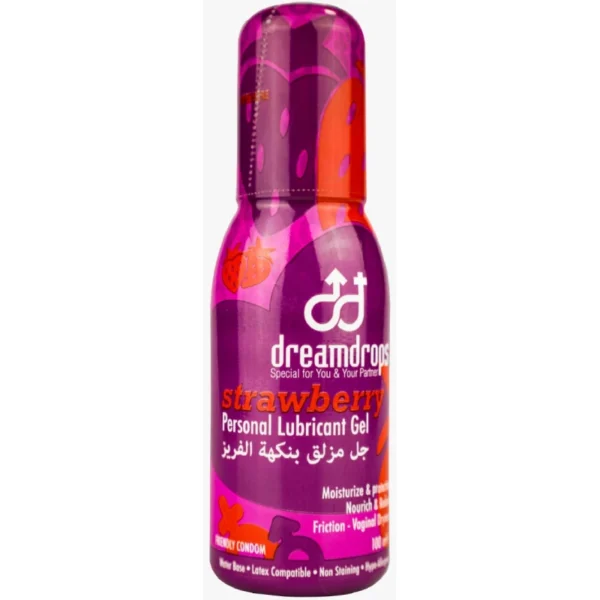 IMG_7597 Dreamdrops strawberry personal lubricant Gel 100 ml