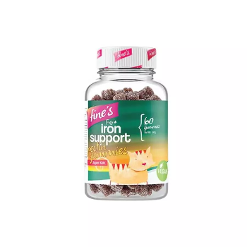 IMG_0929 حديد للأطفال Fines Fe+ Iron Support 60 Gummies
