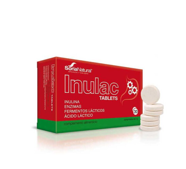 IMG_9396 مكمل غذائي لتحسين الهضم Inulac 30 Chewable Tablets