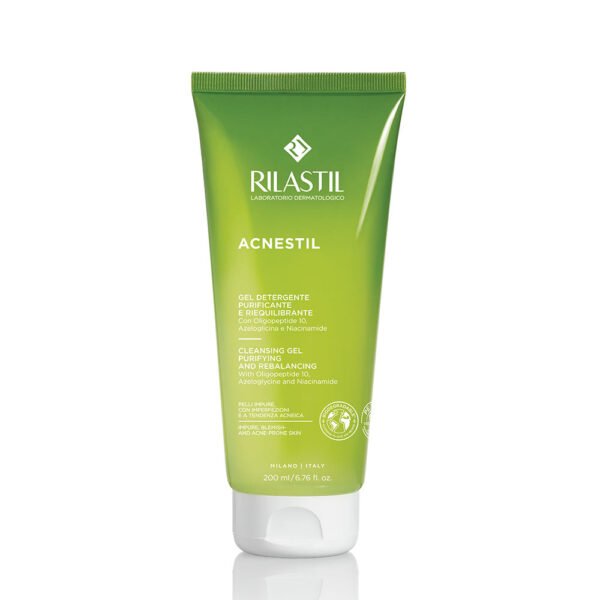 Rilastil Acnestil Cleansing Gel 200 ml | غسول جل للبشرة المختلطة والدهنية والمعرضة لحب الشباب