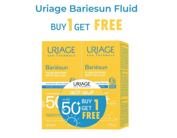 IMG_1615 Uriage bariesun Matifying Fluid Spf50 2 pcs offer