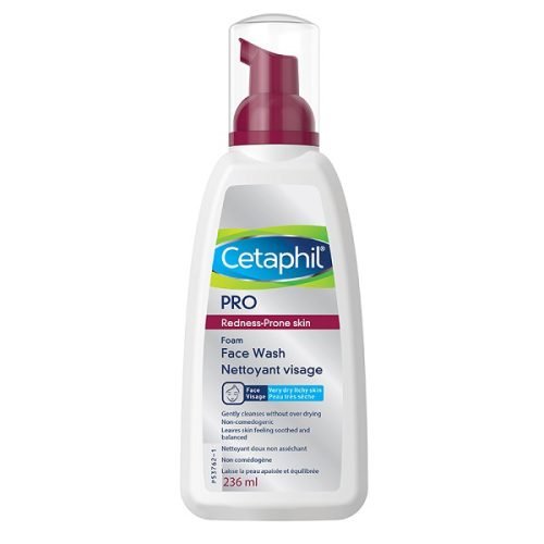 CETAPHIL PRO REDNESS PRONE FOAM FACE WASH 236 ML_4
